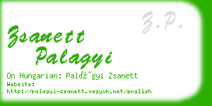 zsanett palagyi business card